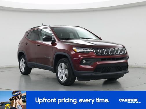 Red 2022 Jeep Compass Latitude