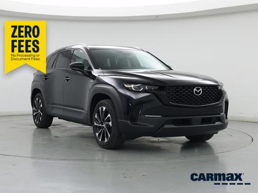 Black 2025 Mazda CX-50 Hybrid Premium Plus