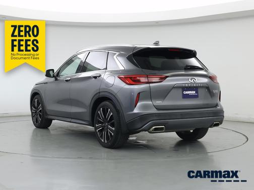 Gray 2021 INFINITI QX50 Luxe