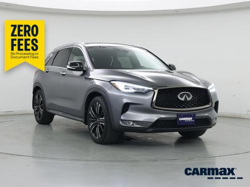 Gray 2021 INFINITI QX50 Luxe