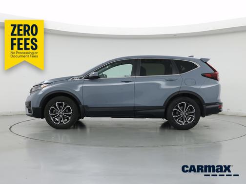 Blue 2021 Honda CR-V EX