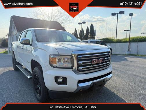 White 2017 GMC Canyon SLT
