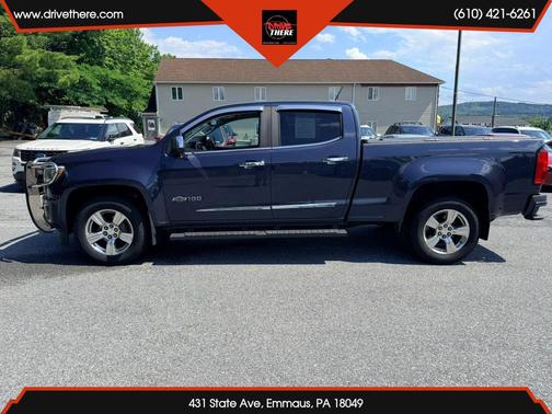 Blue 2018 Chevrolet Colorado Z71