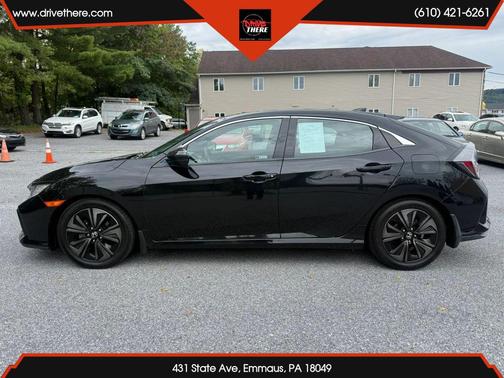 Black 2019 Honda Civic EX-L w/Navi