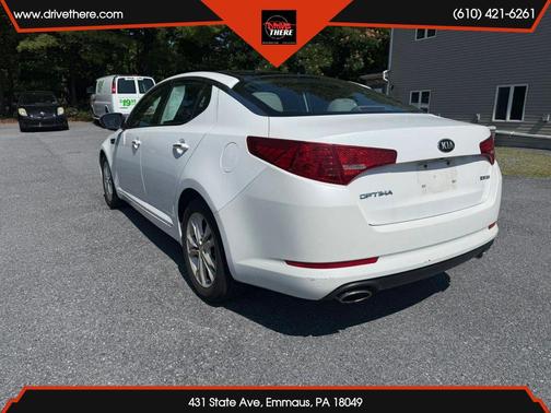 White 2013 Kia Optima EX