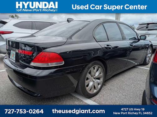 Jet Black 2005 BMW 745 745i