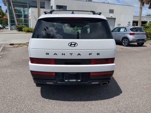 Serenity White 2026 Hyundai SANTA FE Calligraphy