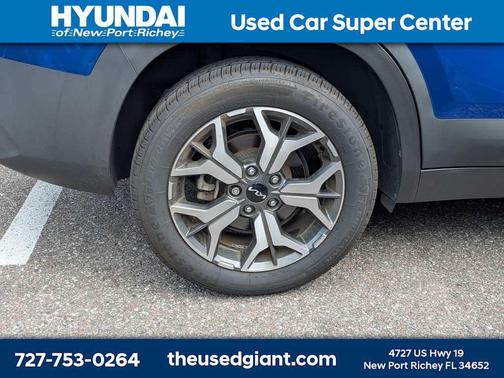 Neptune Blue 2023 Kia Seltos EX