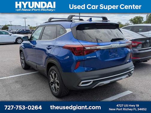 Neptune Blue 2023 Kia Seltos EX