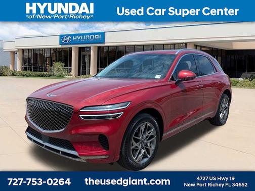 Mauna Red 2022 Genesis GV70 2.5T AWD