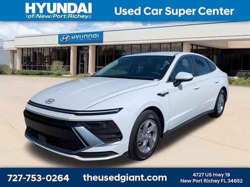 Serenity White 2025 Hyundai SONATA SE