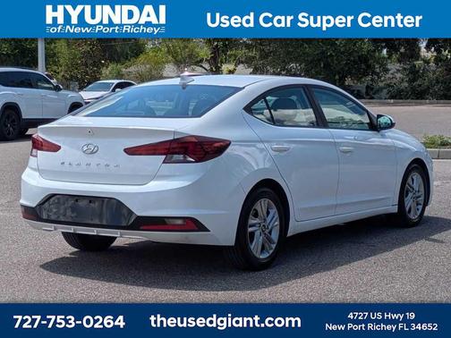 Quartz White Pearl 2020 Hyundai ELANTRA SEL