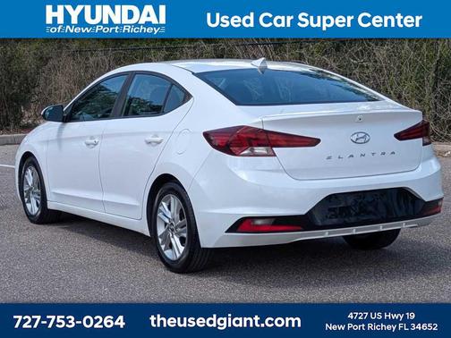 Quartz White Pearl 2020 Hyundai ELANTRA SEL