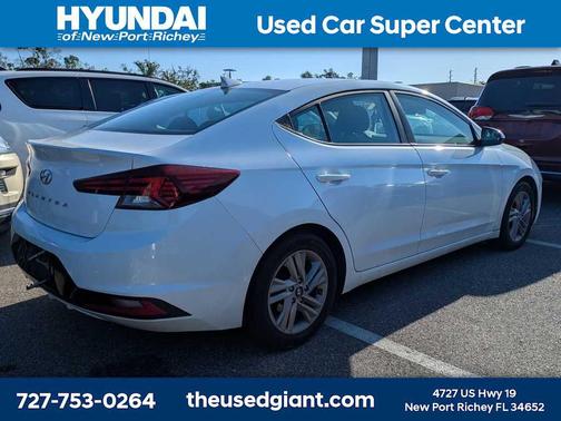 Quartz White Pearl 2020 Hyundai ELANTRA SEL