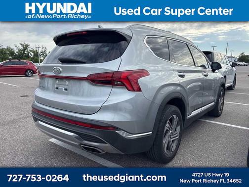 Shimmering Silver 2021 Hyundai SANTA FE SEL 2.4