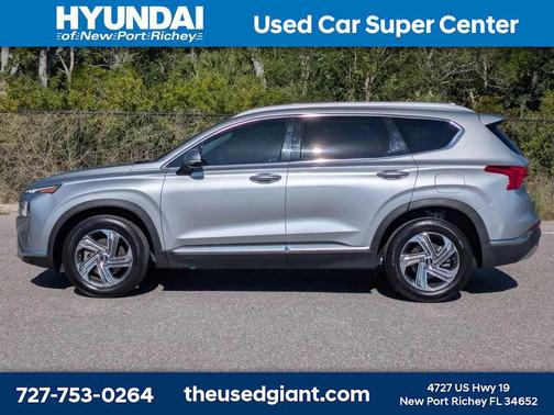 Shimmering Silver 2021 Hyundai SANTA FE SEL 2.4