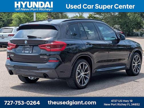 Black 2019 BMW X3 xDrive30i