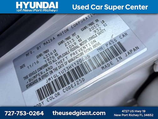 2017 Mazda Mazda6 Sport