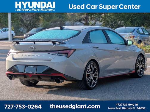 Cyber Grey 2022 Hyundai ELANTRA N Base