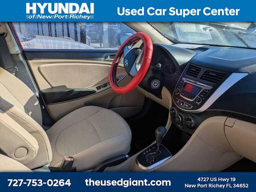 Boston Red Metallic 2016 Hyundai Accent SE