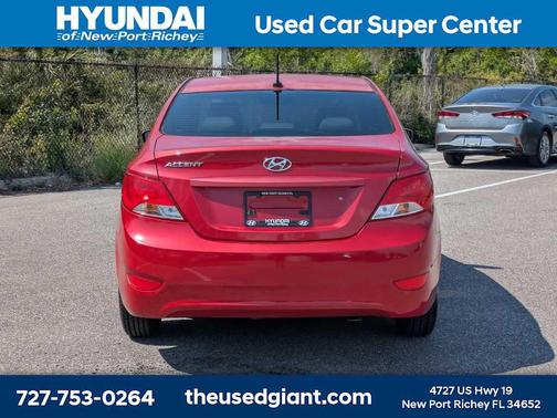 Boston Red Metallic 2016 Hyundai Accent SE