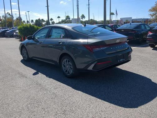 Amazon Gray 2026 Hyundai ELANTRA HEV Blue