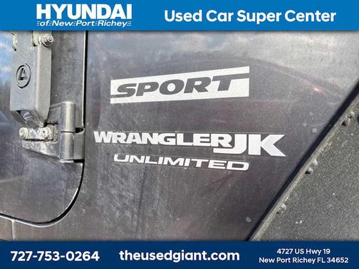 2018 Jeep Wrangler JK Unlimited Sport