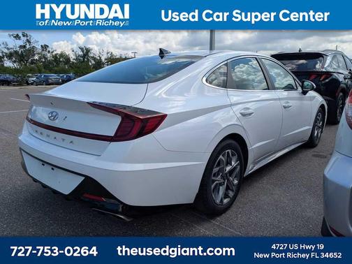 Serenity White 2023 Hyundai SONATA SEL
