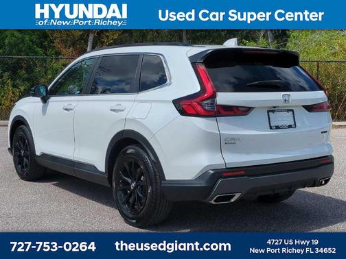 Platinum White Pearl 2024 Honda CR-V Hybrid Sport FWD