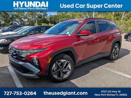 Ultimate Red 2025 Hyundai TUCSON SEL