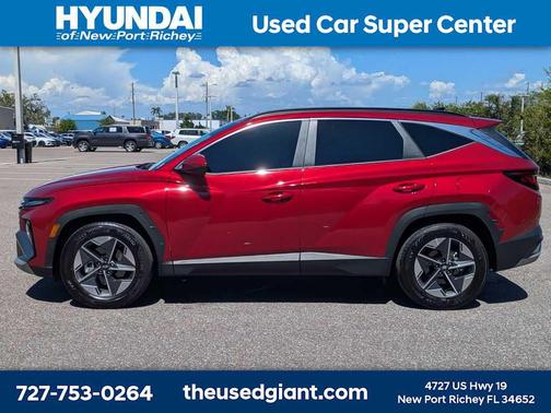 Ultimate Red 2025 Hyundai TUCSON SEL