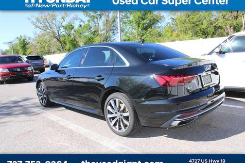 Mythos Black Metallic 2021 Audi A4 40 Premium