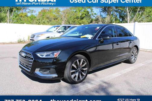 Mythos Black Metallic 2021 Audi A4 40 Premium