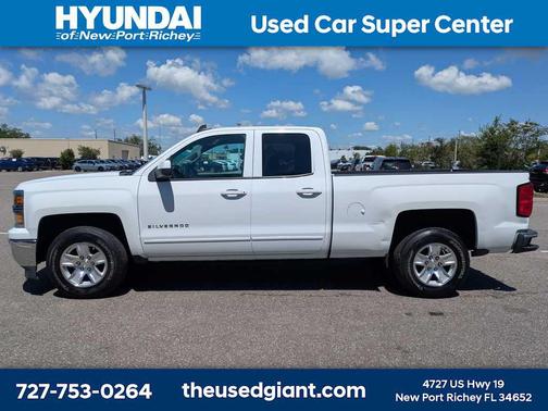 Summit White 2015 Chevrolet Silverado 1500 1LT