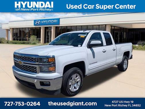 Summit White 2015 Chevrolet Silverado 1500 1LT