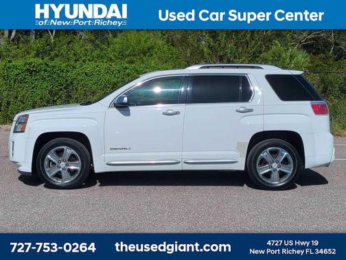 Summit White 2013 GMC Terrain Denali