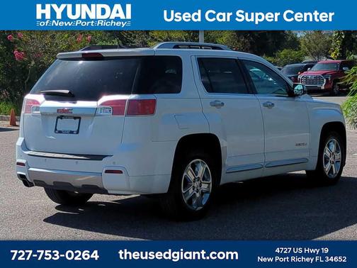 Summit White 2013 GMC Terrain Denali