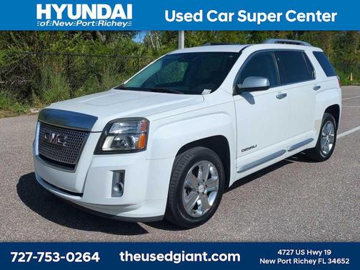 Summit White 2013 GMC Terrain Denali