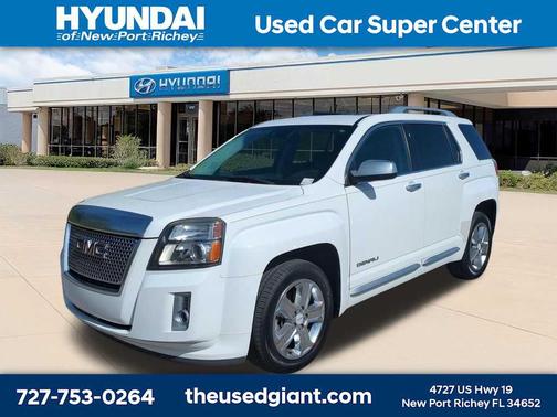Summit White 2013 GMC Terrain Denali