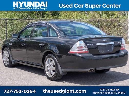 Black Clearcoat 2008 Ford Taurus Limited