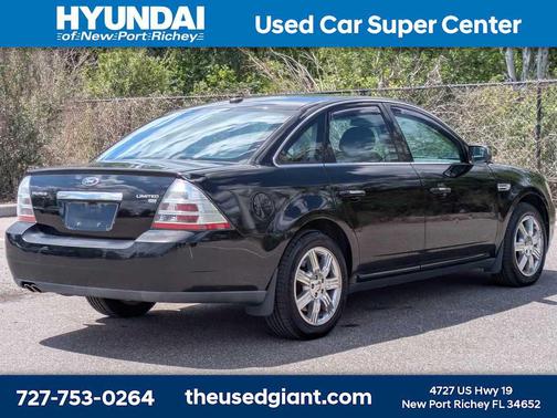 Black Clearcoat 2008 Ford Taurus Limited