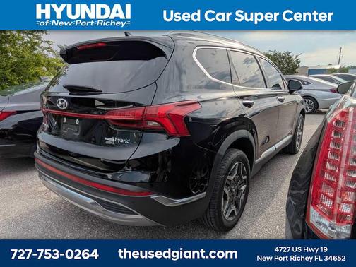 Twilight Black 2022 Hyundai SANTA FE HEV SEL Premium