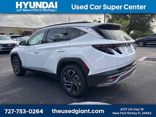 Serenity White Pearl 2025 Hyundai TUCSON Limited