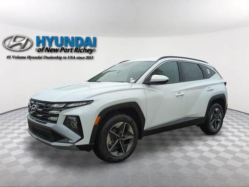 Creamy White Pearl 2026 Hyundai TUCSON Hybrid SEL