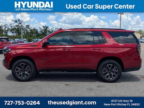 Cherry Red Tintcoat 2021 Chevrolet Tahoe 4WD Z71