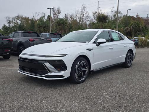 Serenity White 2026 Hyundai SONATA SEL