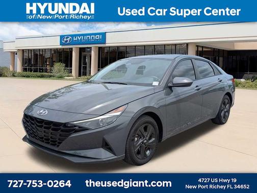 Ecotronic Gray 2023 Hyundai ELANTRA SEL
