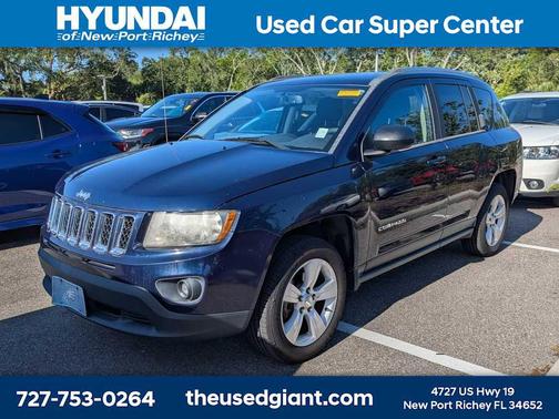 True Blue Pearlcoat 2013 Jeep Compass Sport