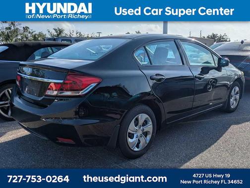 Crystal Black Pearl 2015 Honda Civic LX