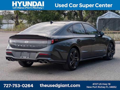 Portofino Gray 2025 Hyundai SONATA N Line